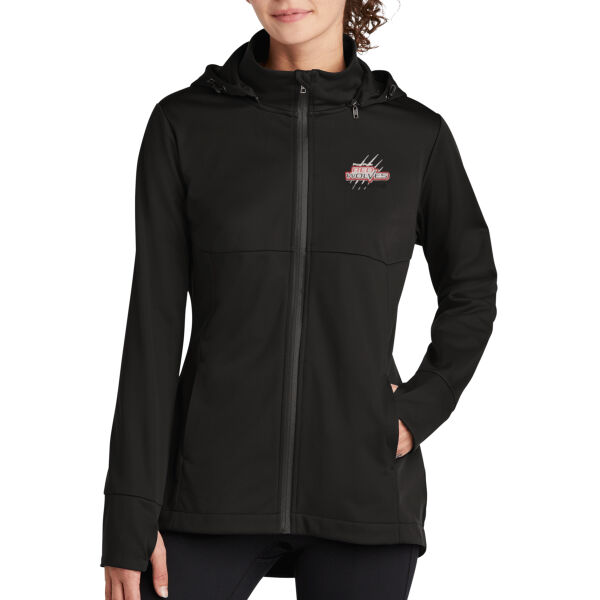 Women's Hooded Soft Shell Jacket Thumbnail